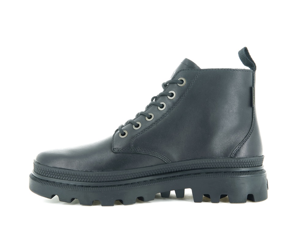 Botas De Invierno Palladium PALLATROOPER HI RLX Hombre Negras | Costa Rica-07962